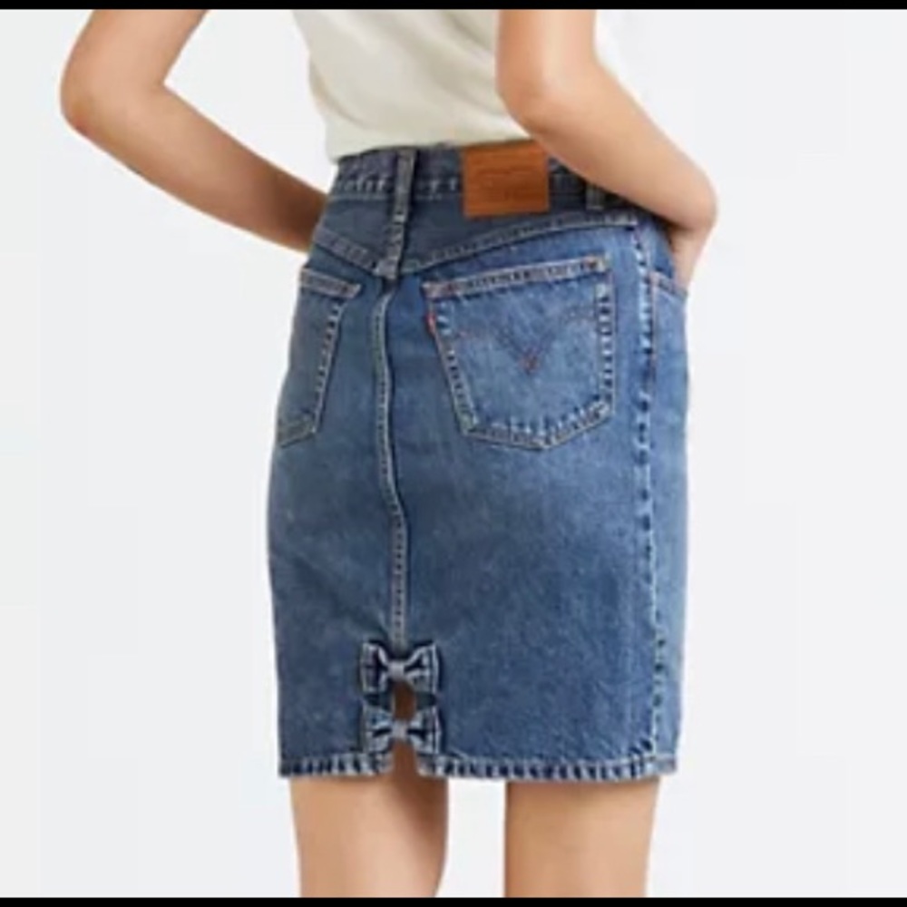 Levi's Denim Mom Skirt NWOT
